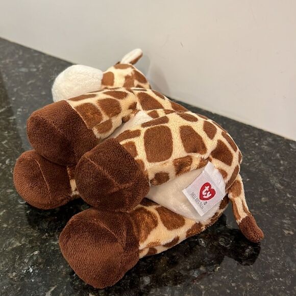 TY Pluffies “Tiptop” the Giraffe Plush (9.5 inch) without ear tag - Picture 5 of 7